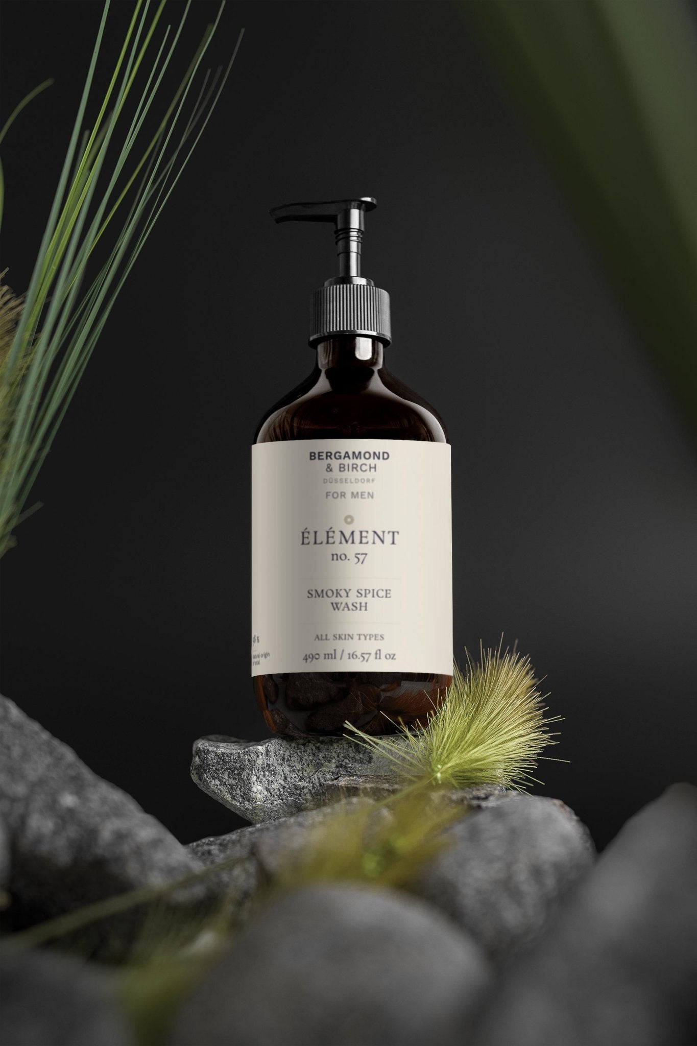 Bergamond & BirchÉlément No. 57 – Smoky Spice WashBody Wash