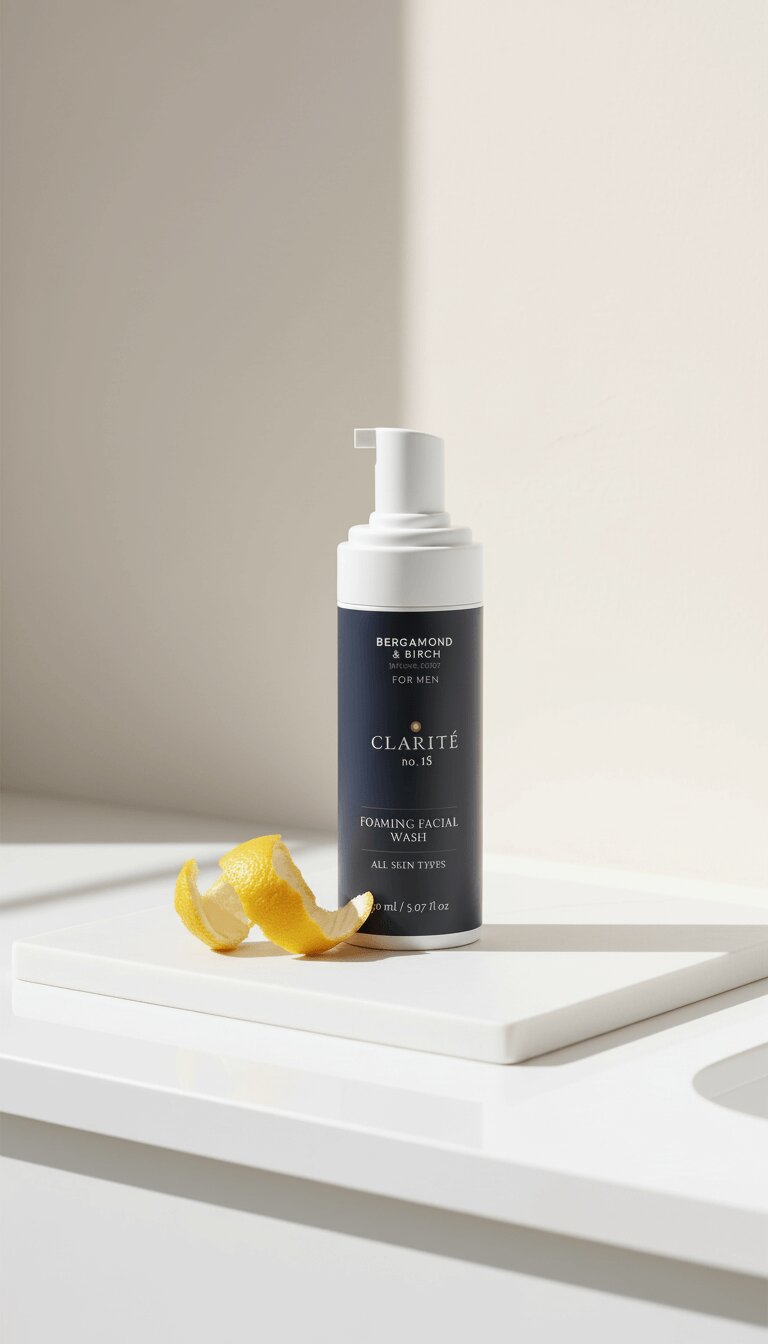 Männerhaut ab 40 – deine minimalistische Anti-Aging-Routine ohne Bullshit - Bergamond & Birch