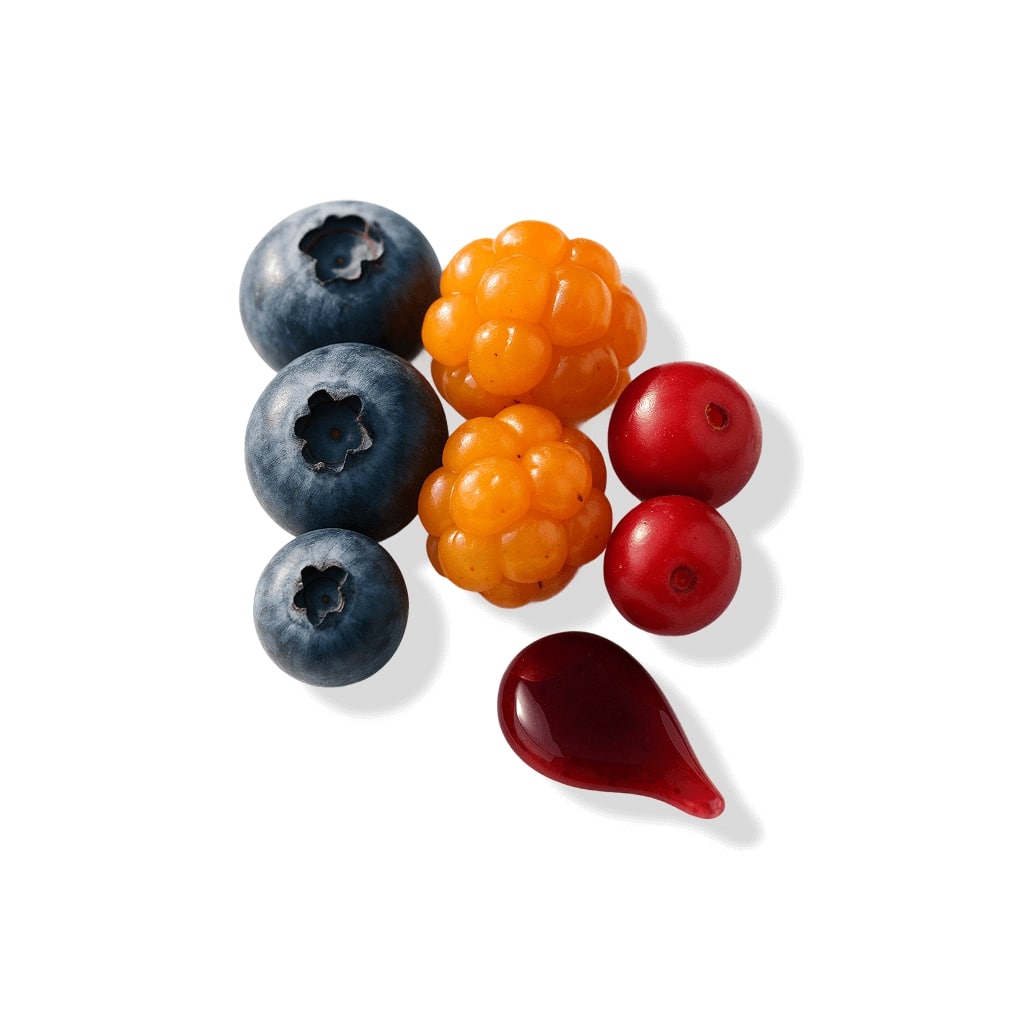 Beerenextrakte als natürliche Antioxidantien für Hautpflegeprodukte