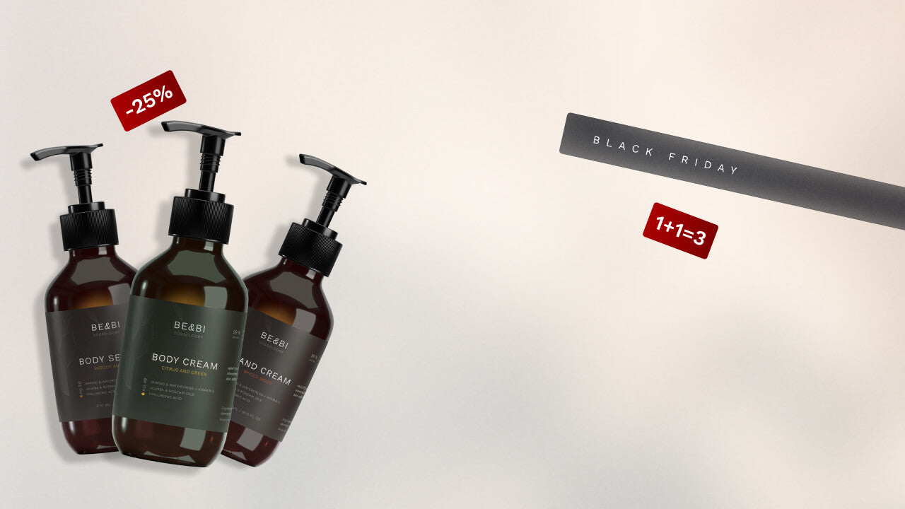 Bergamond & Birch Black Friday Deals mit Body Wash, Body Cream und 3-für-2 Rabattaktion