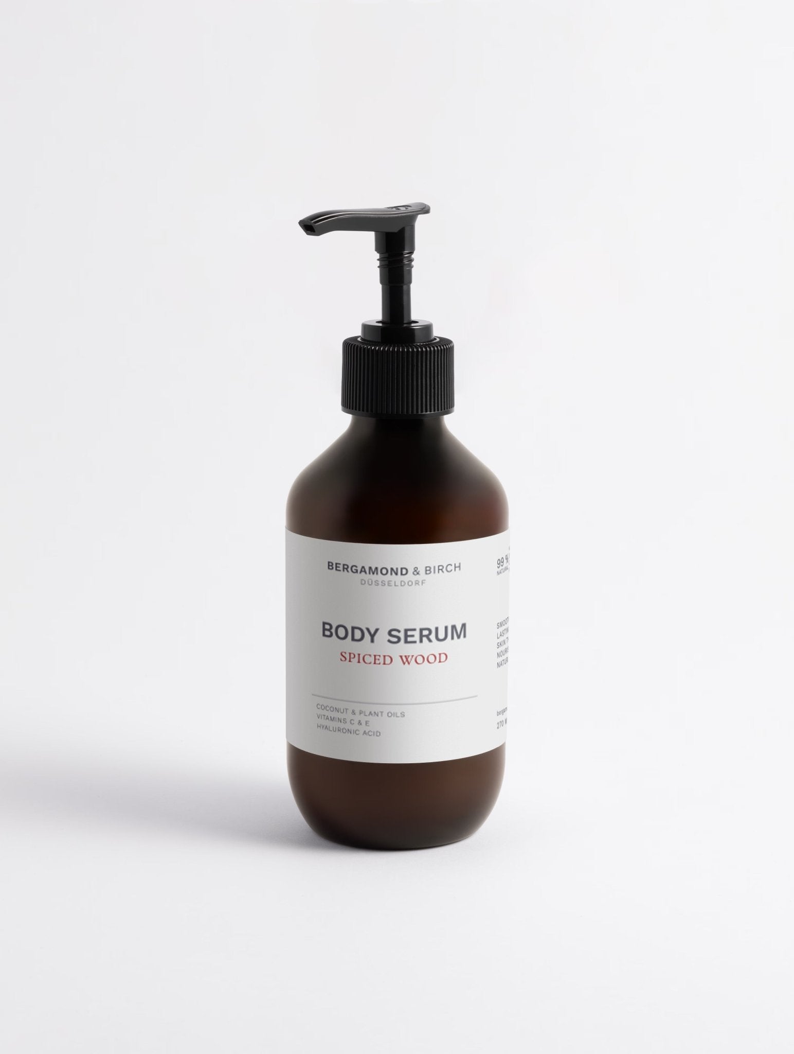 Bergamond & Birch Silk Skin Body Serum, Spices & Sandalwood 211551 Silk Skin Body Serum, Spices & Sandalwood