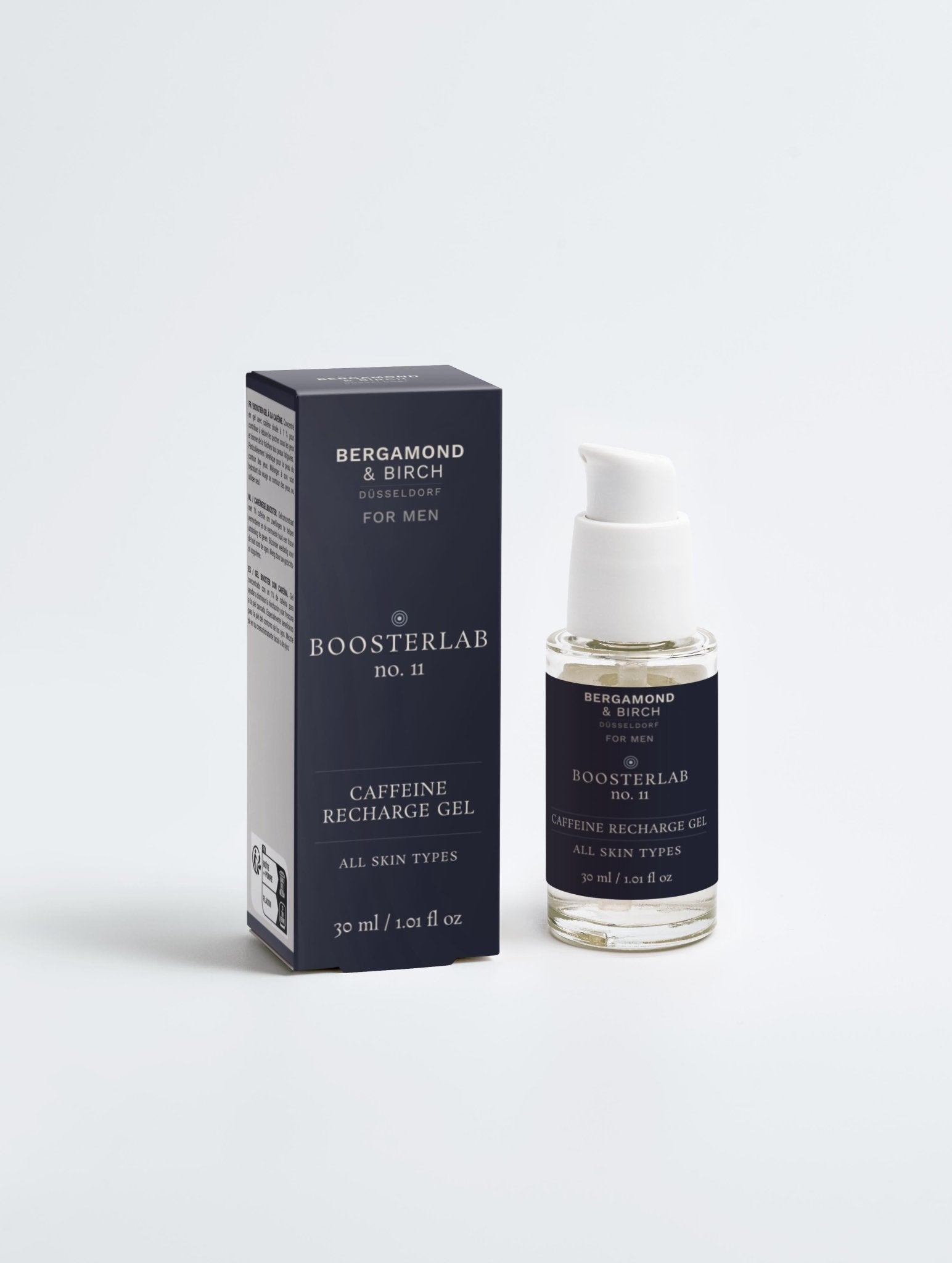 Bergamond & BirchBoosterlab No. 11 – Caffeine Recharge GelEnergizing Face Gel