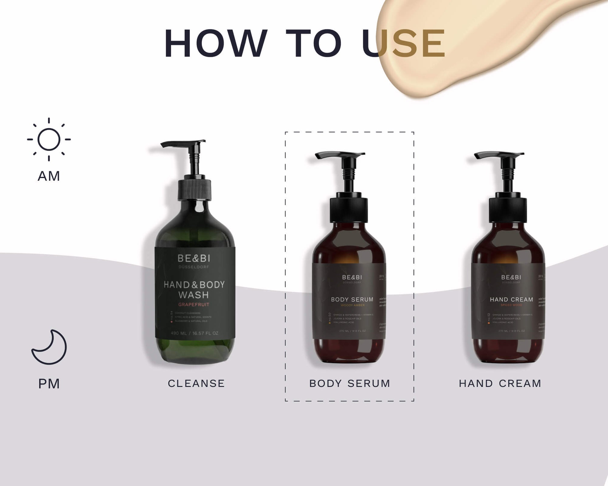 Bergamond & BirchVitalisé No. 50 – Body Serum Woody AmberBody Cream