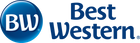 Best Western Logo mit ikonischem blauen „BW“-Emblem, weltweit bekanntes Hotelnetzwerk